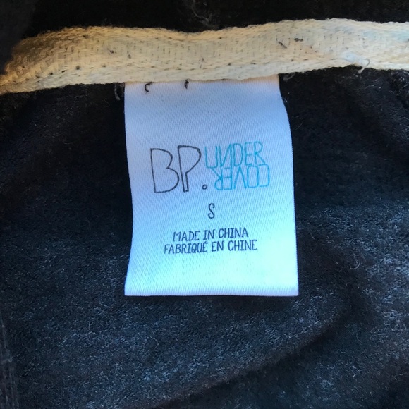 NORDSTROMS BP - charcoal gray hoodie - Picture 4 of 4